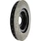 Centric Parts Sport Drilled/Slotted Brake Rotor, 127.42076R 127.42076R - alternate 3